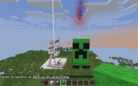 Minecraft Story Mode Creeper Fireworks Dispenser And Rainbow Beacon ...