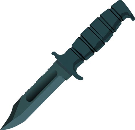 Cartoonish Bowie Knife PNG Image - PurePNG | Free transparent CC0 PNG ...