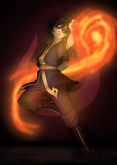 Florencia Jazmín Barranúz Robledo - Firebending Zuko