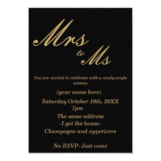 Divorce Party Invitations & Announcements | Zazzle