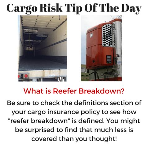 What is "Reefer Breakdown"? - My Safety Manager