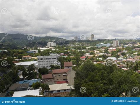 Cebu city skyline editorial image. Image of dreary, daylight - 56556000