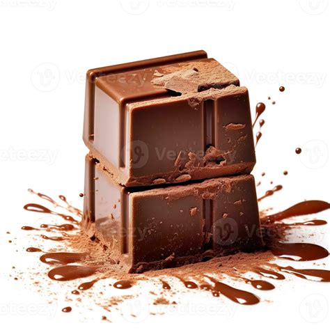 Chocolate bars on white background. 26695605 Stock Photo at Vecteezy