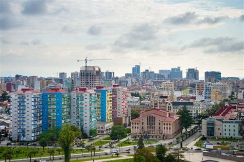 Skyline of Batumi stock image. Image of architecture - 22682567