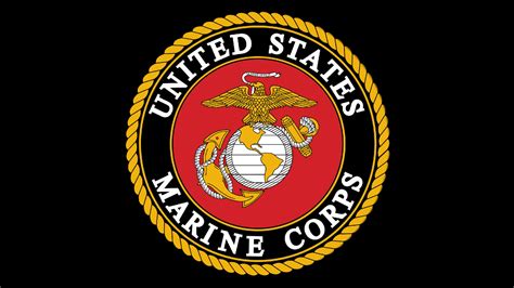 Download The Us Marine Corps Logo Wallpaper | Wallpapers.com