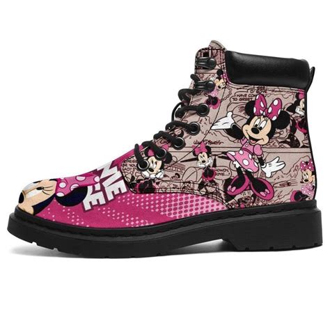 Minnie Mouse Boots Shoes Funny Gift Idea | Shoe boots, Shoes, Boots