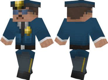 Police Man Skin - Minecraft 1.9 1.8 1.7.10 | Minecraft skins, Police ...