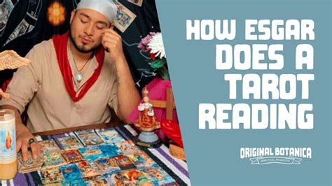 Original Botanica: How Esgar Does a Tarot Reading - YouTube