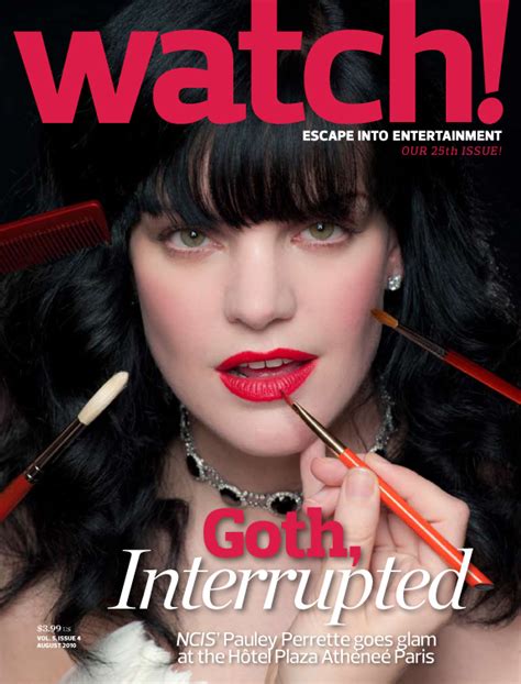 Pauley Perrette brings new life to Impressionist masterpieces - NCISfanatic™ Fans of NCIS and ...