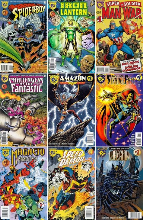 ¿Qué es AMALGAM COMICS? - La fusión entre Marvel y DC | Comicrítico