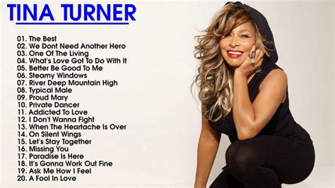 Tina Turner Greatest Hits - Best Songs of Tina Turner playlist | Best songs, Tina turner, Tina ...