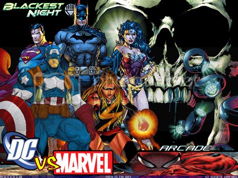 DC vs Marvel Blackest Night screenpack 1.0 --80%-- select screen