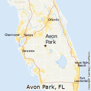 Map Of Avon Park Fl – The World Map