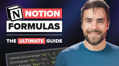 Notion Formulas 2.0: The Ultimate Cheat Sheet (2023)