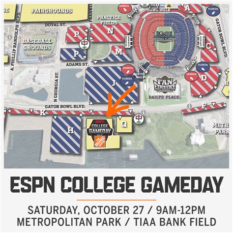 College GameDay Heads to Jacksonville for First Time Since 2005 Ahead of Georgia-Florida - ESPN ...