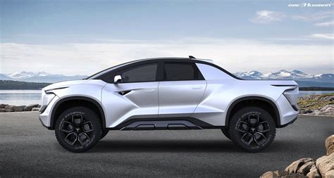 Tesla Model P is an All-Electric Pickup Truck Concept Inspired by Blade Runner - TechEBlog