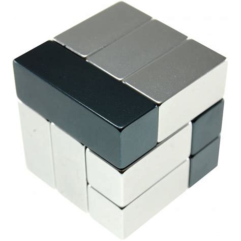 Metal Art: i-Cube - Grey | More Metal Puzzles | Puzzle Master Inc