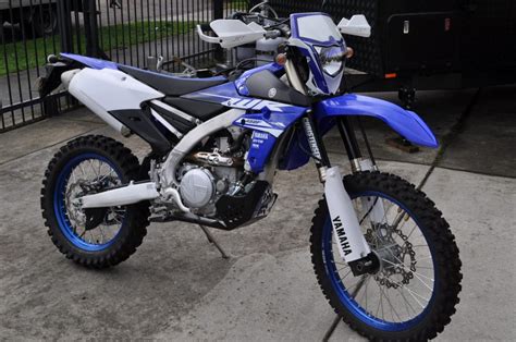 2018 Yamaha WR450F, 460 kms & 13.4 hours, Accessories IMS 10.4L Fuel Tank, Force Radiator ...