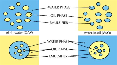 -Emulsion types (according to Bakry et al. 4 ) Slika 1 -Vrste emulzija... | Download Scientific ...