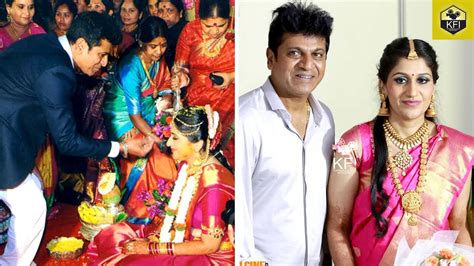 Shivarajkumar Daughter Marriage Photos | Dr Shiva Rajkumar Family | Top Kannada Actor ...