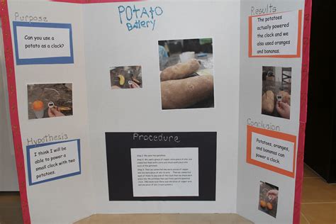 OC Mom Activities: Potato Powered Clock as Science Fair Project - #GlueNGlitter #CBias