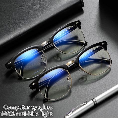 Anti Radiation and Blue Light Eyeglasses Replaceable Lens Computer ...