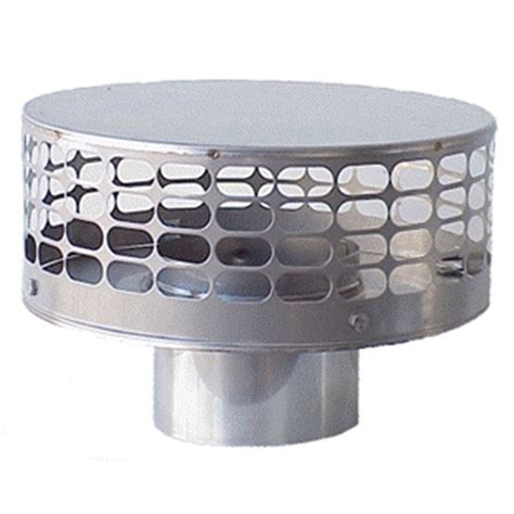 The Forever Cap 8-in W x 8-in L Stainless Steel Square Chimney Cap at ...