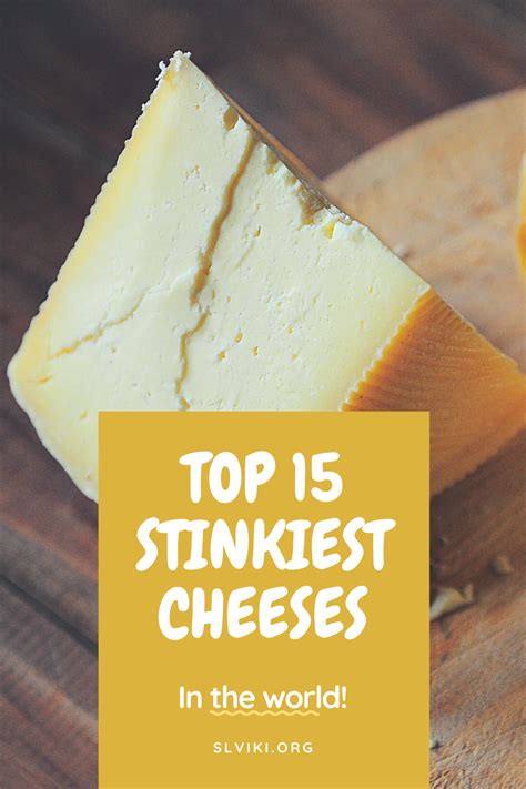 Top 15 stinkiest cheese in the world | Food, Favorite recipes, Stinky