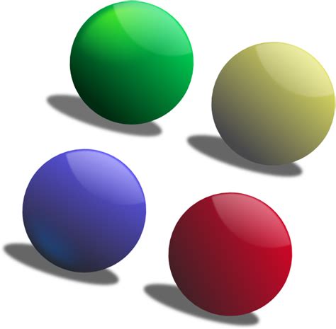 Colour Balls Clip Art at Clker.com - vector clip art online, royalty ...