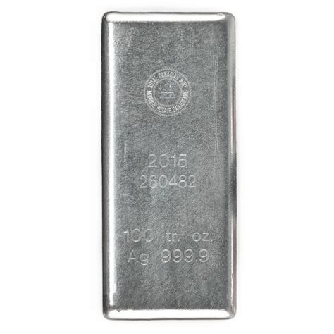 100 oz Silver Bars | Texas Precious Metals