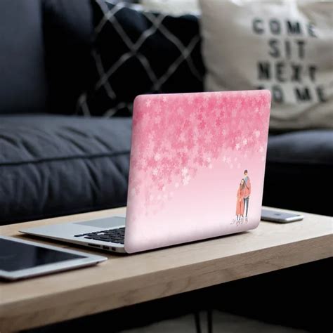 New no logo laptop sticker Pink purple girl sticker Laptop skin Notebook decal for MacBook Air ...