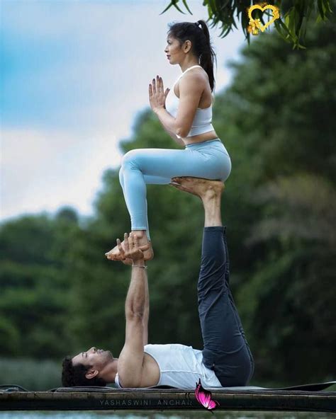 YOGWALIN partner acro yoga,yoga couple poses,yoga couple challenge,partner yoga poses for ...