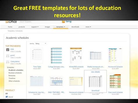 Microsoft office templates for various forms/papers in a classroom ...