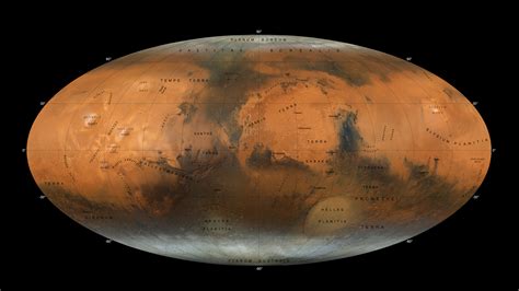 New Mars Map Lets You ‘See the Whole Planet at Once’ - The New York Times