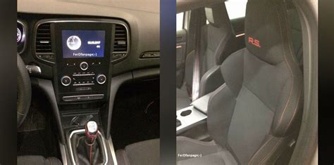 2018 Renault Megane RS interior and engine bay leaked - photos | CarAdvice