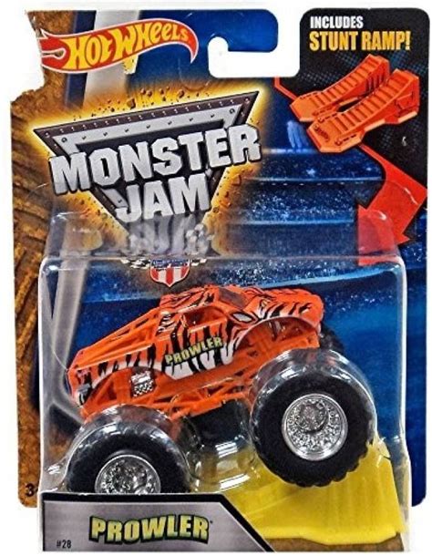 HOT WHEELS Monster Jam Prowler with Stunt Ramp 164 Scale 28 Prowler - Monster Jam Prowler with ...