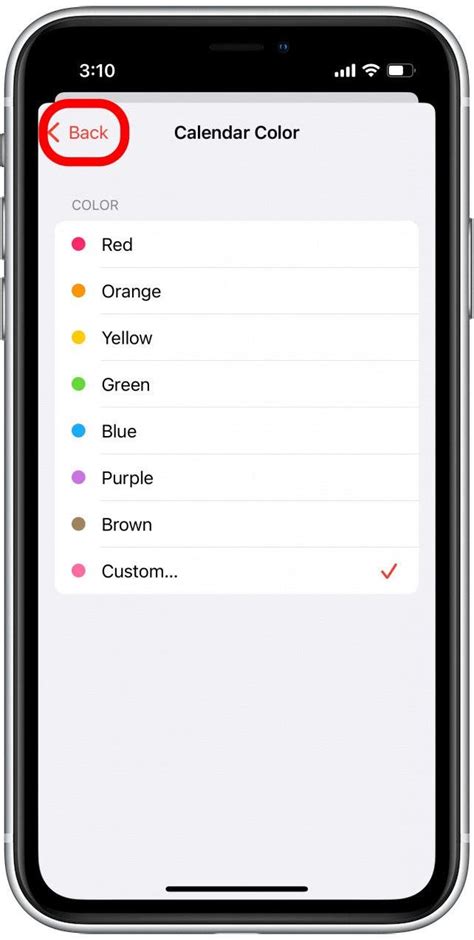 How to Change Calendar Color on iPhone