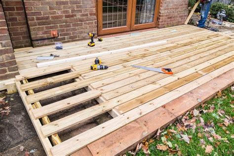 How to Build a Simple Wooden Deck | WoodworkingTalk.com