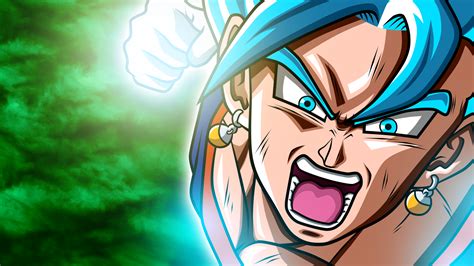 SSGSS Vegito - Dragon Ball Super 4K Ultra HD Wallpaper by Sadman Sakib