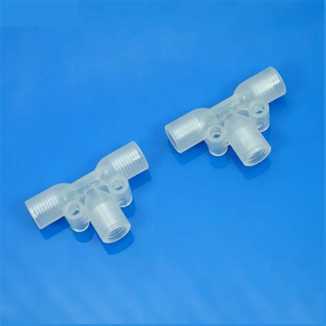 Adapters & Connectors: Tee Tubing Junction Connector, 1/4"-28 Thread ...