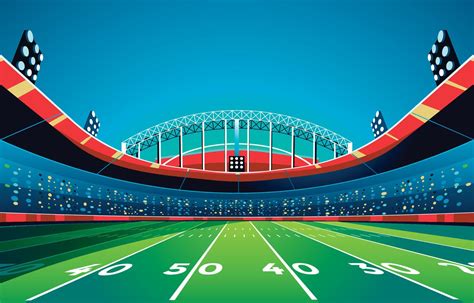 Super Bowl Stadium Background 4532866 Vector Art at Vecteezy