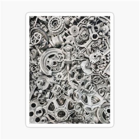 "INDUSTRIAL" Sticker for Sale by YofiArt | Redbubble