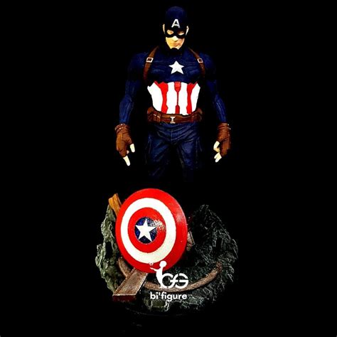 Captain America MARVEL 3D Print Figure 12 Inches / - Etsy