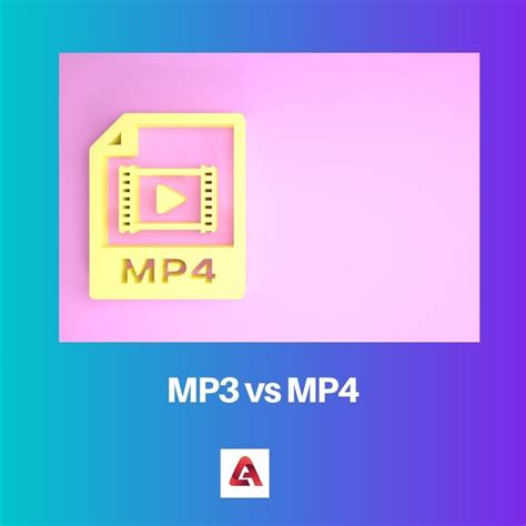 MP3 vs MP4: Difference and Comparison