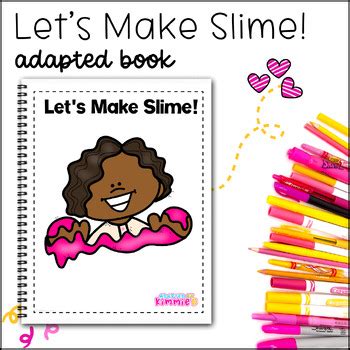 Let's Make Slime - A Visual Recipe Adapted Book for Sensory Activities