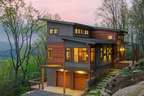 15 Wonderful Modern Mountain House - House Plans | 60150