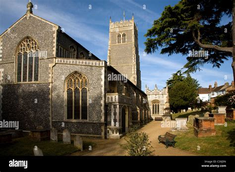 St Mary's parish church Woodbridge Suffolk England Stock Photo, Royalty ...