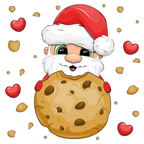 80+ Santa Eating Cookies Stock Illustrations, Royalty-Free Vector Graphics & Clip Art - iStock