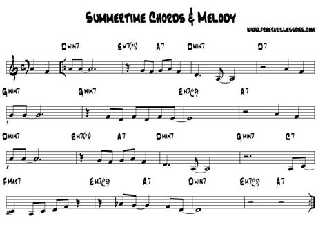 Need help practicing your jazz improvisation? Here's a free Summertime ...