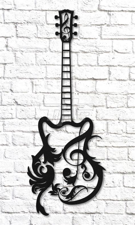 Guitar Metal Wall Art | Etsy in 2020 | Etsy wall art, Guitar wall art, Metal wall art